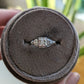 Vintage 18K Diamond Ring with Engraving - Ready to Ship