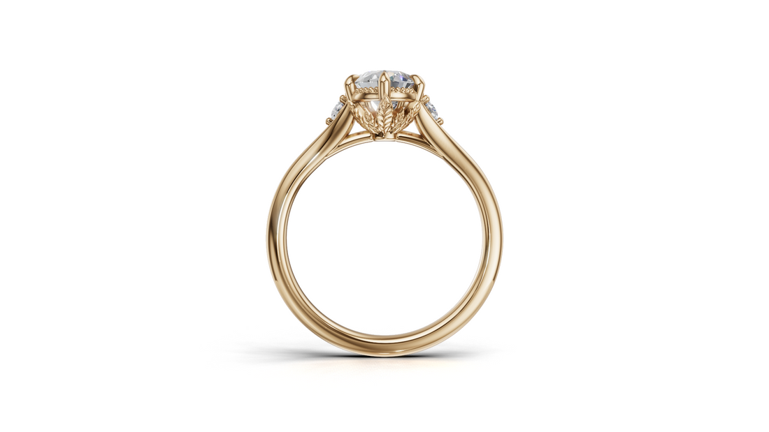 Arden - Oval Diamond Engagement Ring